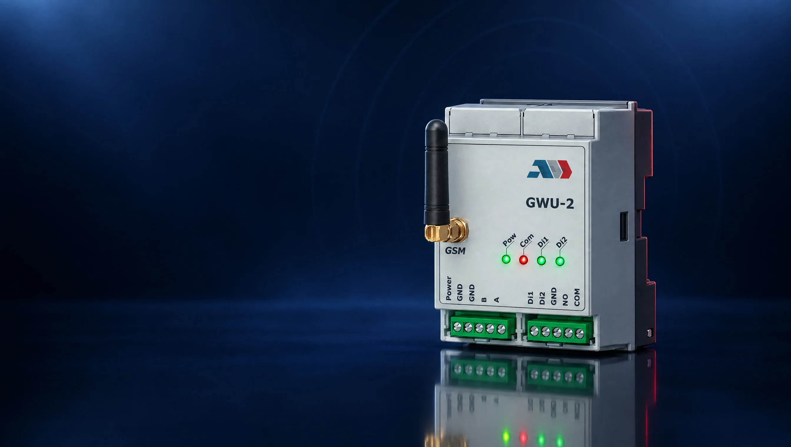 GWU-2 gateway, three-quarter view