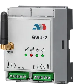 GWU-2 ağ geçidi, üç çeyrek açıdan görünüm
