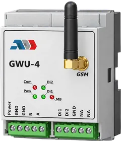 GWU-4 ağ geçidi, üç çeyrek açıdan görünüm